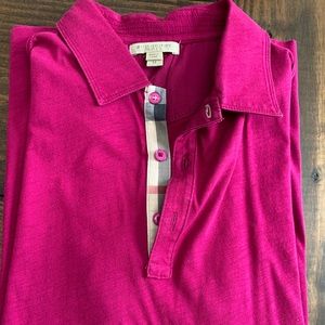 Men’s Short Sleeve Burberry Polo